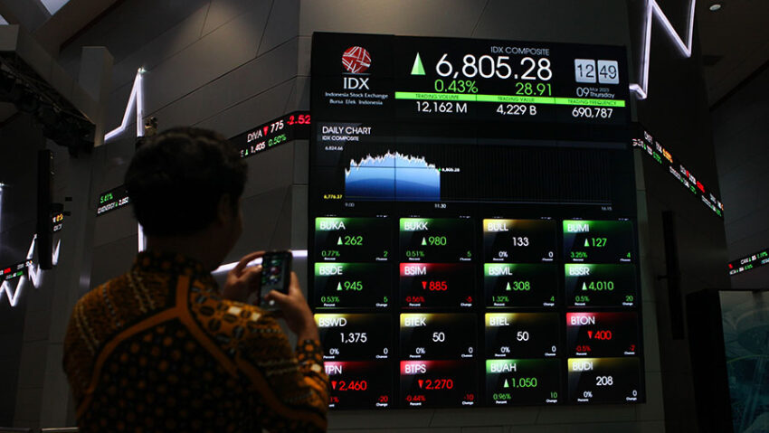 Lima Saham Top Gainers Dorong IHSG Kembali ke Level 7.800