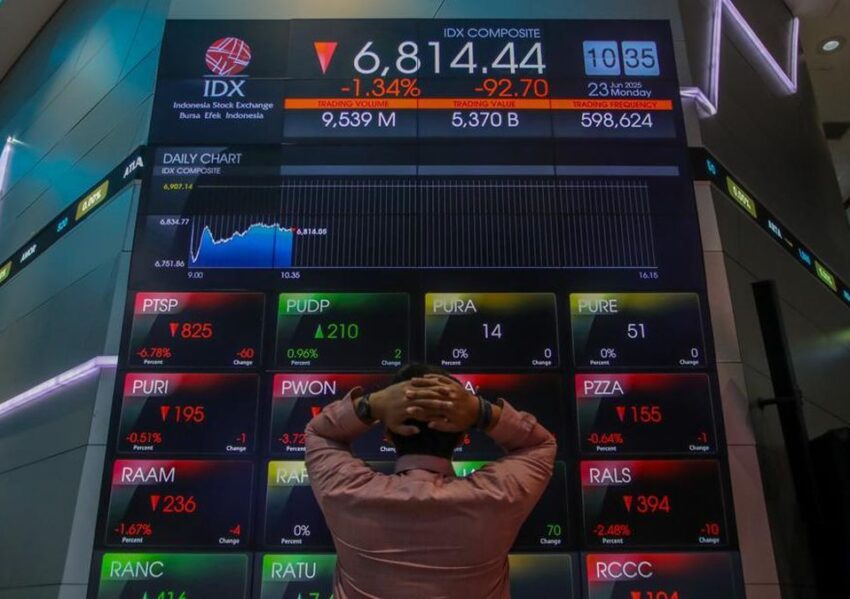 Harga Saham Naik Drastis, BEI Gembok Delapan Emiten Sekaligus